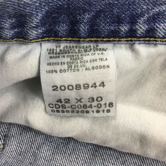 Lee Men's Blue and Brown Jeans - Picture 8 of 11